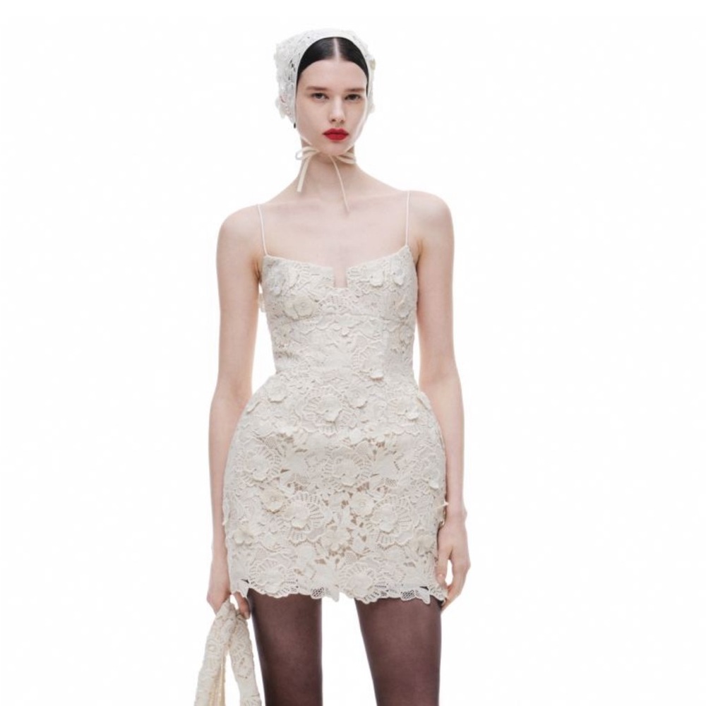 Magda Butrym x H&M floral appliqué dress